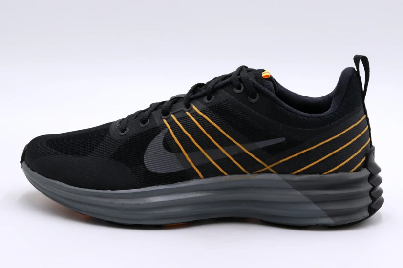 Nike Lunar Roam Ανδρικά Sneakers Μαύρα, Γκρι, Κίτρινα