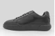 Calvin Klein Avenue  Smooth Leather Logo Ανδρικά Sneakers Μαύρα