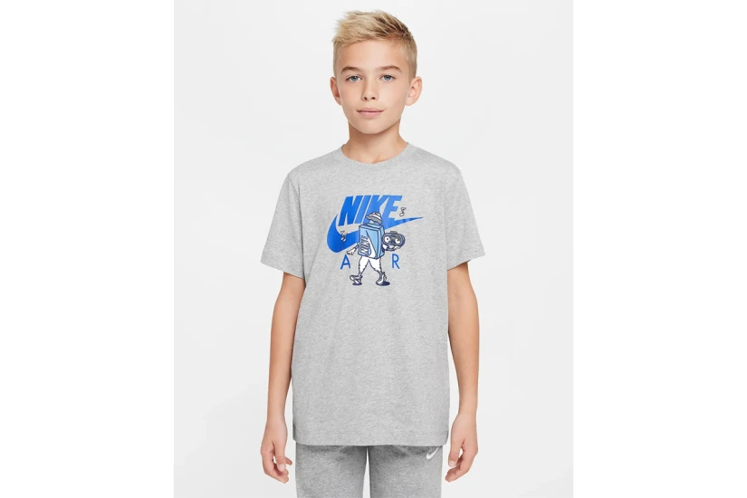Nike Boxy 2 Παιδική Κοντομάνικη Μπλούζα Γκρι