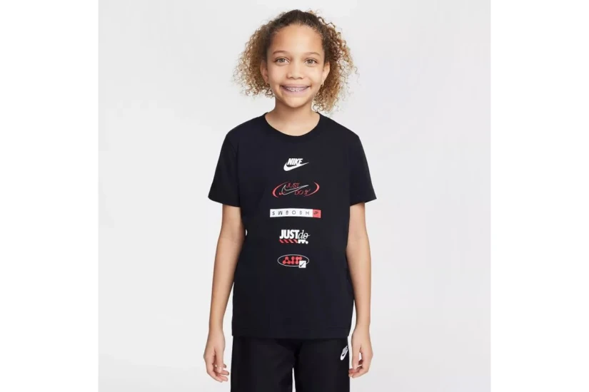 Nike Boxy 1 JDI Music Παιδικό Κοντομάνικο T-Shirt Μαύρο