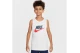 Nike Sportswear Παιδική Αμάνικη Μπλούζα Λευκή