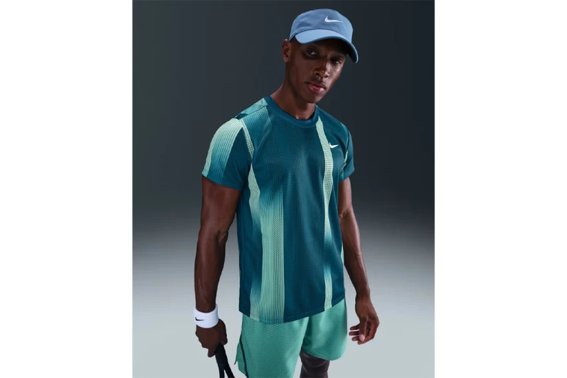 Nike Court Victory Tennis Ανδρικό Κοντομάνικο T-Shirt Μπλε, Βεραμάν
