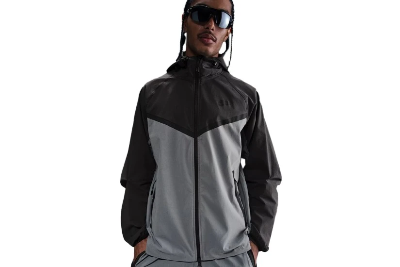 Nike Tech Woven Windbreaker Ανδρικό Αντιανεμικό Μπουφάν με Κουκούλα
