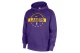 Nike Los Angeles Lakers Ανδρικό Φούτερ με Κουκούλα Μωβ, Κίτρινο