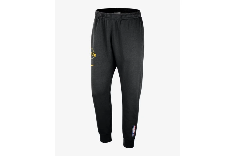 Nike NBA Los Angeles Lakers Ανδρικό Παντελόνι Φόρμας Μαύρο, Κίτρινο