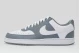 Nike Court Vision Low Ανδρικά Sneakers Λευκά, Γκρι