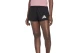 Adidas Performance Pacer 3-Bar Knit Γυναικείο Αθλητικό Σορτς Μαύρο