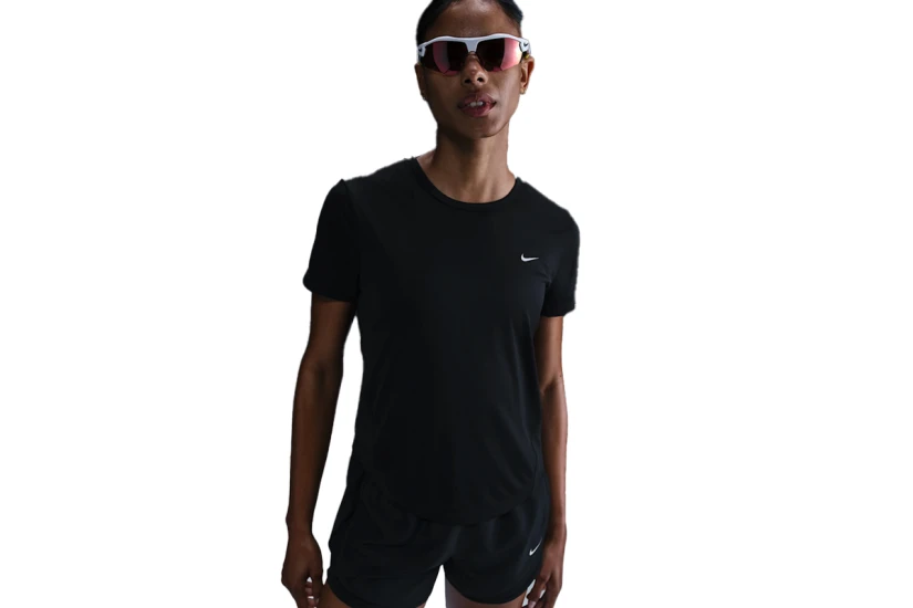 Nike Dri-FIT Tempo Γυναικείο Κοντομάνικο T-Shirt Μαύρο