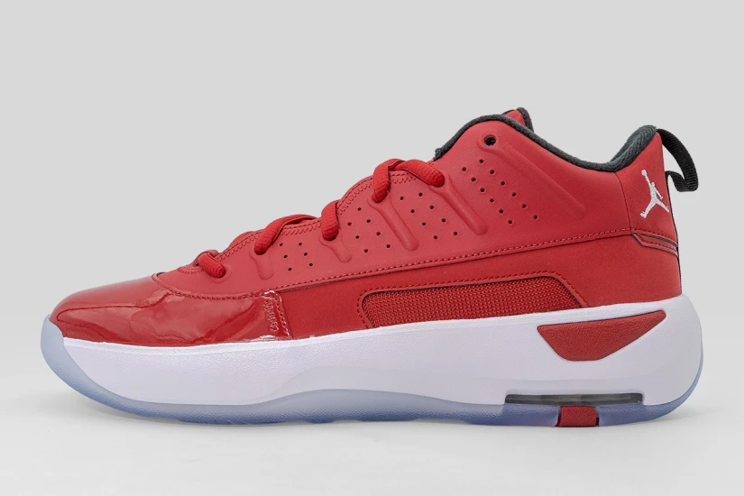 Jordan Max Aura 7 Ανδρικά Sneakers Κόκκινα, Λευκά, Μαύρα