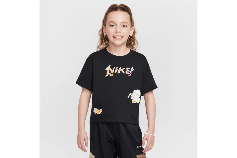 Nike Sportswear Παιδικό Κοντομάνικο T-Shirt Μαύρο
