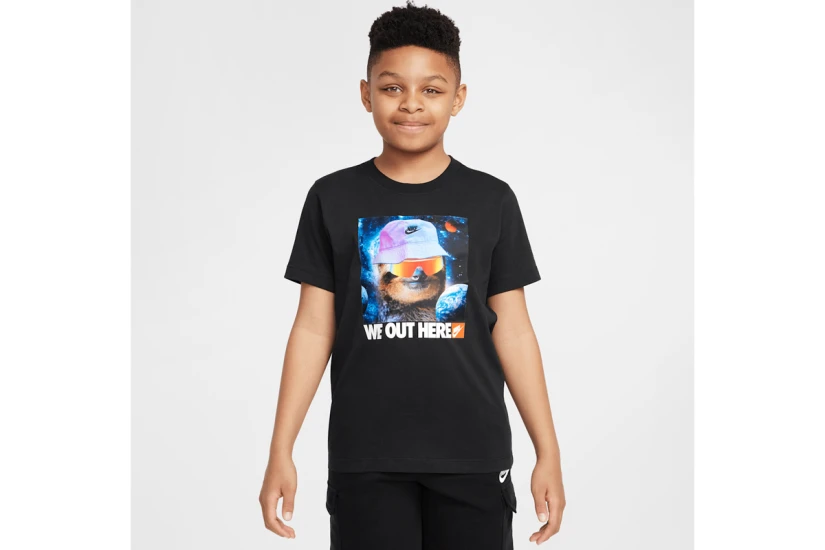 Nike Sportswear Παιδικό Κοντομάνικο T-Shirt Μαύρο