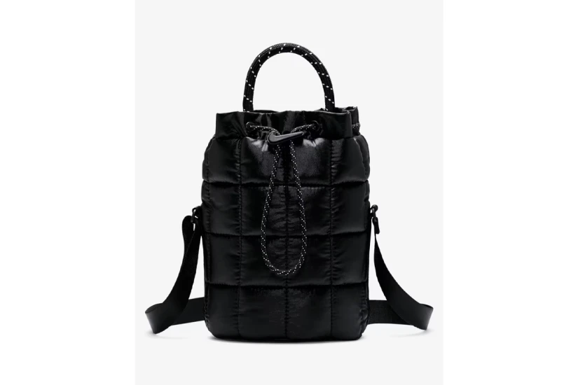 Nike Sportswear Puffle Μικρή Τσάντα Tote Μαύρη 3L