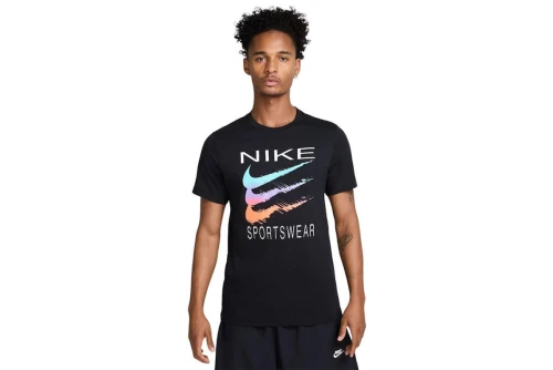 Nike Sportswear Swoosh T-Shirt Ανδρικό (HQ8094 010)