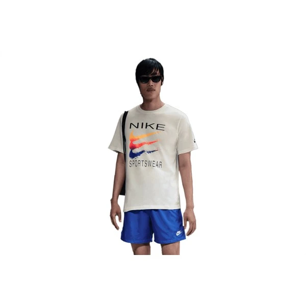 Nike Sportswear Swoosh T-Shirt Ανδρικό (HQ8094 133)