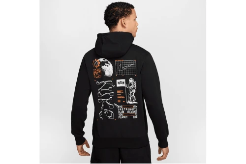 Nike Club French Terry Hoodie Ανδρικό (HQ8594 010)
