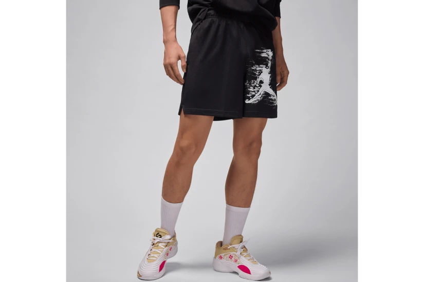 Jordan Sport Dri-FIT Graphic Ανδρική Μπασκετική Βερμούδα Μαύρη