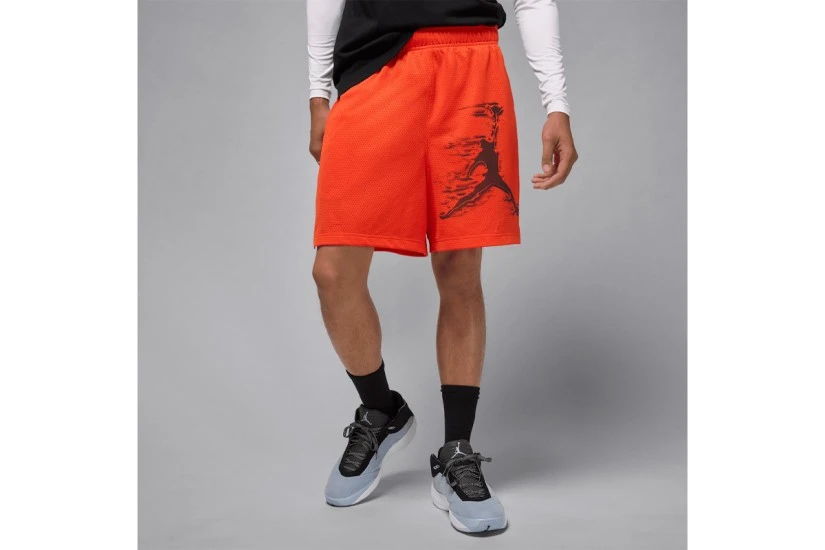 Jordan Sport Dri-FIT Graphic Ανδρική Μπασκετική Βερμούδα Πορτοκαλί