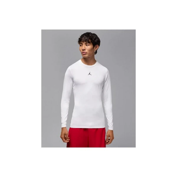 Jordan Sport Dri-Fit Base Layer Μπλούζα Με Λαιμόκοψη Ανδρική (HQ8683 100)