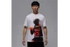 Jordan Sport Dri-Fit Ανδρικό Κοντομάνικο T-Shirt Λευκό, Μαύρο, Κόκκινο