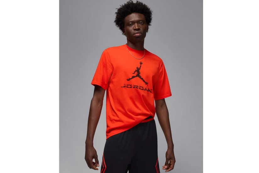 Jordan Sport Dri-FIT Ανδρικό Κοντομάνικο T-Shirt Πορτοκαλί