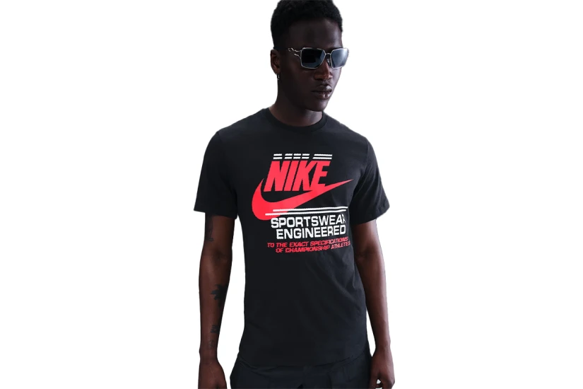 Nike Sportswear Ανδρικό Κοντομάνικο T-Shirt Μαύρο