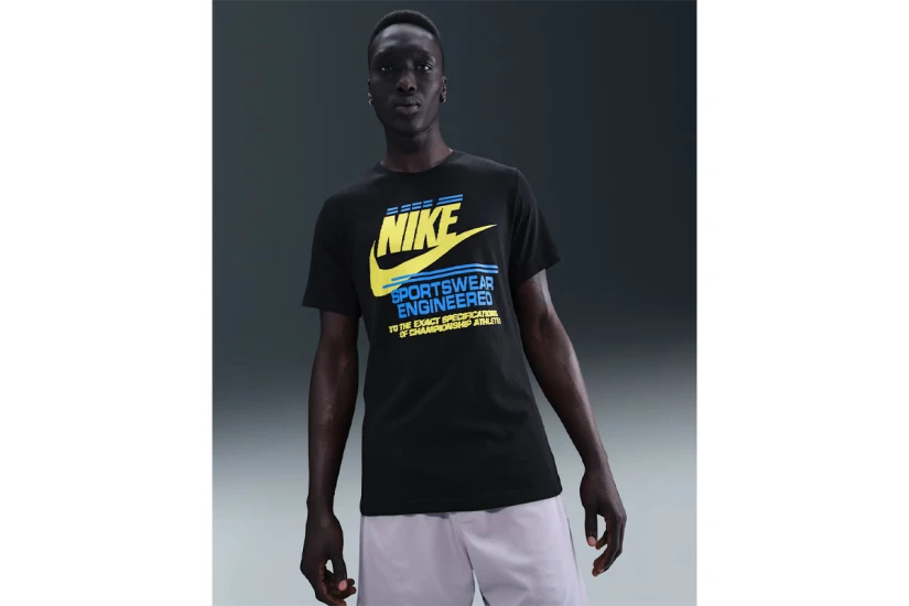 Nike Sportswear Ανδρικό Κοντομάνικο T-Shirt Μαύρο