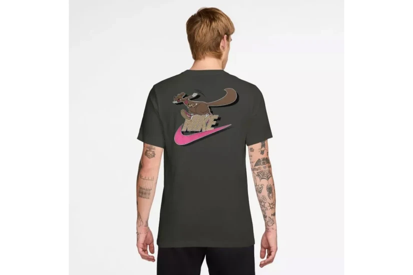 Nike Sportswear Club Neo Varsity Ανδρικό Κοντομάνικο T-Shirt Χακί