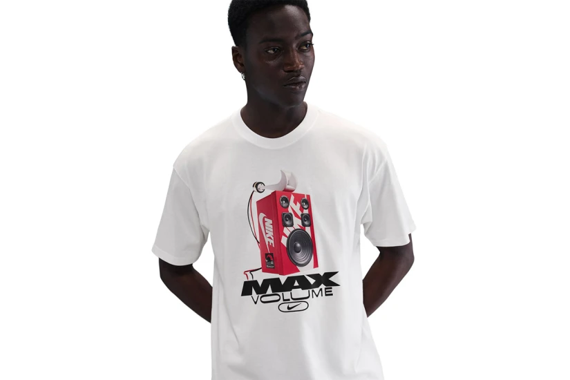Nike Sportswear Max90 Ανδρικό Κοντομάνικο T-Shirt Λευκό