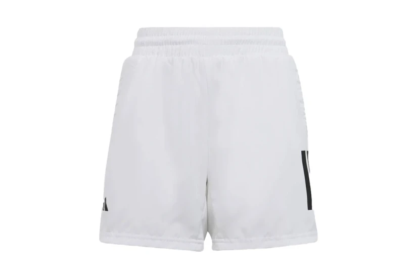 Adidas Performance Club Tennis 3-Stripes Παιδικό Αθλητικό Σορτς Λευκό, Μαύρο