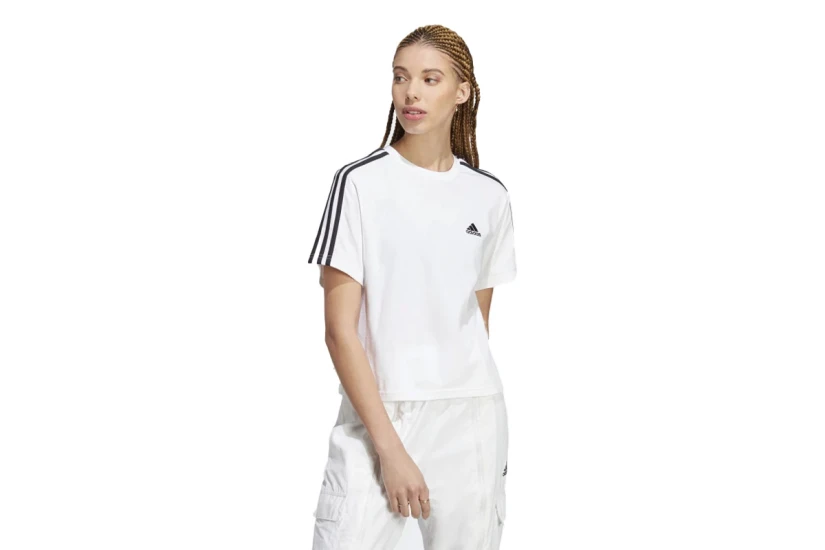 Adidas Performance W 3S Cr Crop Top Κοντομάνικο Γυναικείο (HR4915)