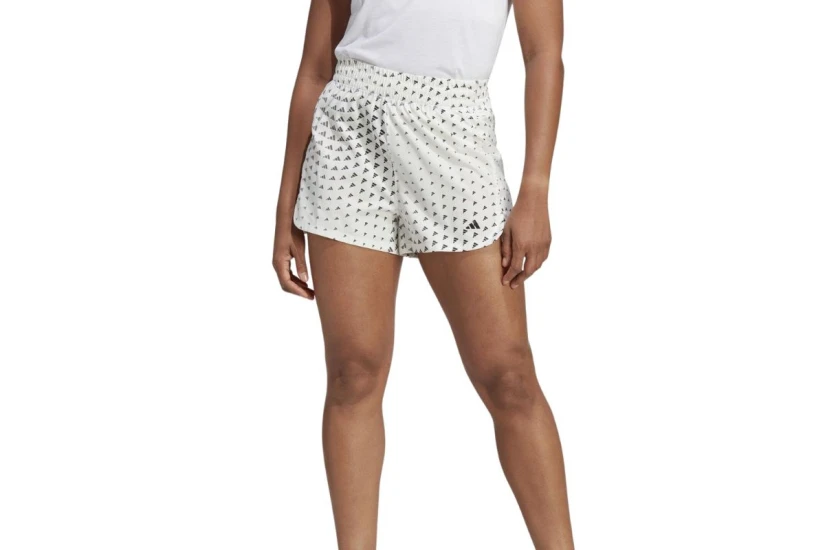 Adidas Performance Γυναικείο Αθλητικό Σορτς Λευκό, Μαύρο