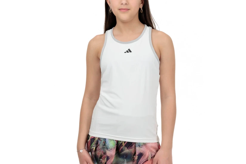 Adidas Performance G Club Tank Παιδική Αμάνικη Μπλούζα Λευκή