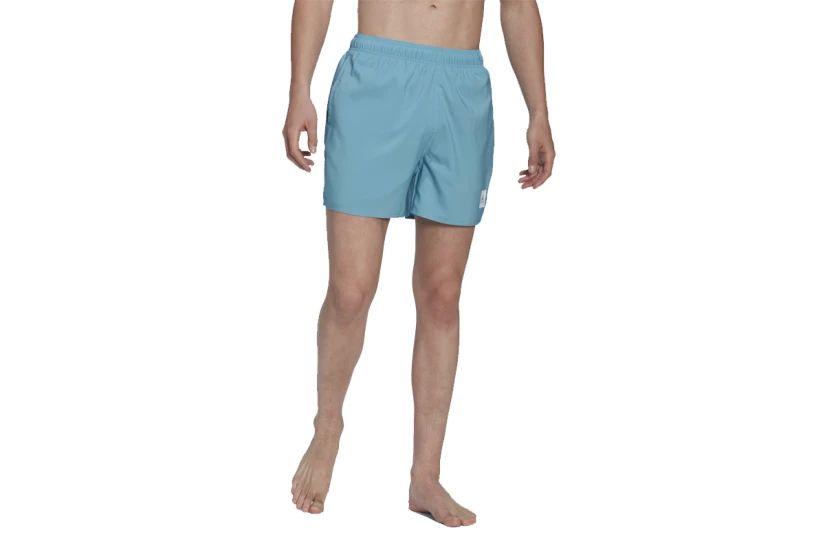 Adidas Performance Short Length Solid Ανδρικό Μαγιό Σορτς Γαλάζιο
