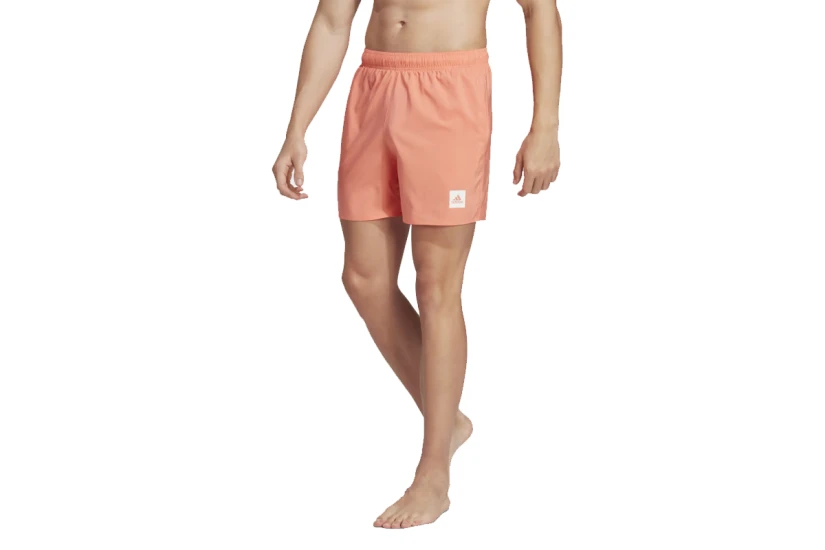 Adidas Performance Short Length Solid Ανδρικό Μαγιό Σορτς Πορτοκαλί