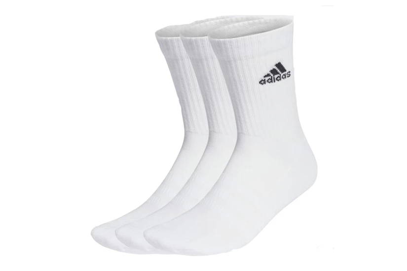 Adidas Performance Κάλτσες Μέχρι τη Γάμπα Λευκές 3 Τεμάχια