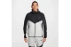 Nike Tech Fleece Windrunner Ανδρική Ζακέτα με Κουκούλα Μαύρη, Γκρι