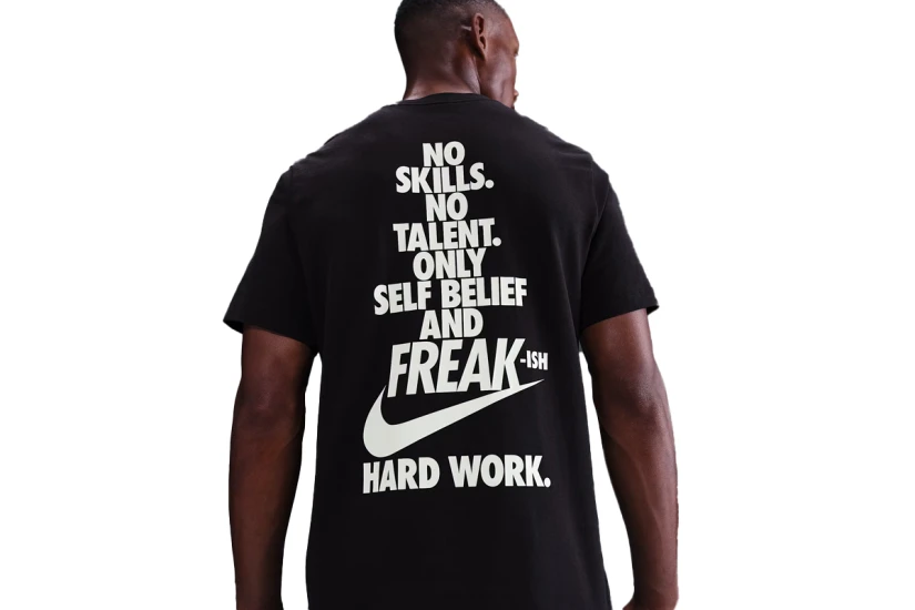 Nike Giannis Ανδρικό Κοντομάνικο T-Shirt Μαύρο