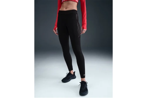 Nike Pro Mid-Rise Κολάν Μακρύ Γυναικείο (HV2348 010)