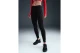 Nike Pro Dri-FIT Mid-Rise Γυναικείο Μακρύ Κολάν Μαύρο