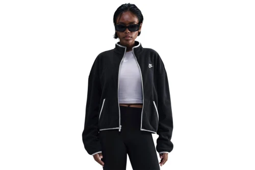Nike Sportswear Club Fleece Loose Cozy Ζακέτα Fleece Γυναικεία (HV2730 010)