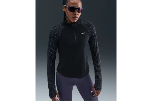 Nike Tempo Flash Dri-Fit Μπλούζα Με Φερμουάρ Γυναικεία (HV2996 010)