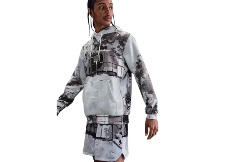 Nike Standard Issue Therma-Fit Basketball Ανδρικό Φούτερ με Κουκούλα