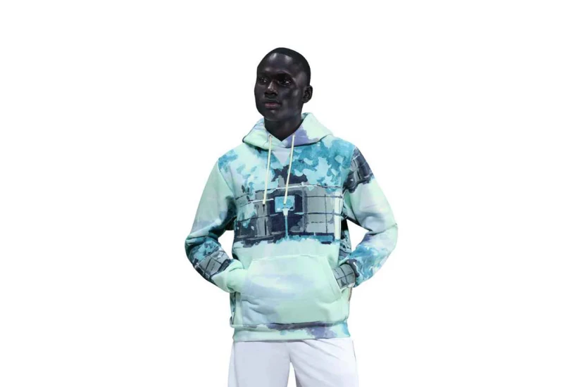 Nike Standard Issue Therma-Fit Basketball Ανδρικό Hoodie Πολύχρωμο