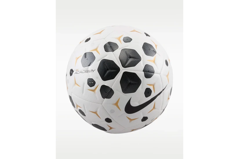 Nike Academy Μπάλα Λευκή, Μαύρη, Χρυσή