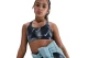 Nike Pro Swoosh Dri-FIT Παιδικό Μπουστάκι Μαύρο, Γκρι