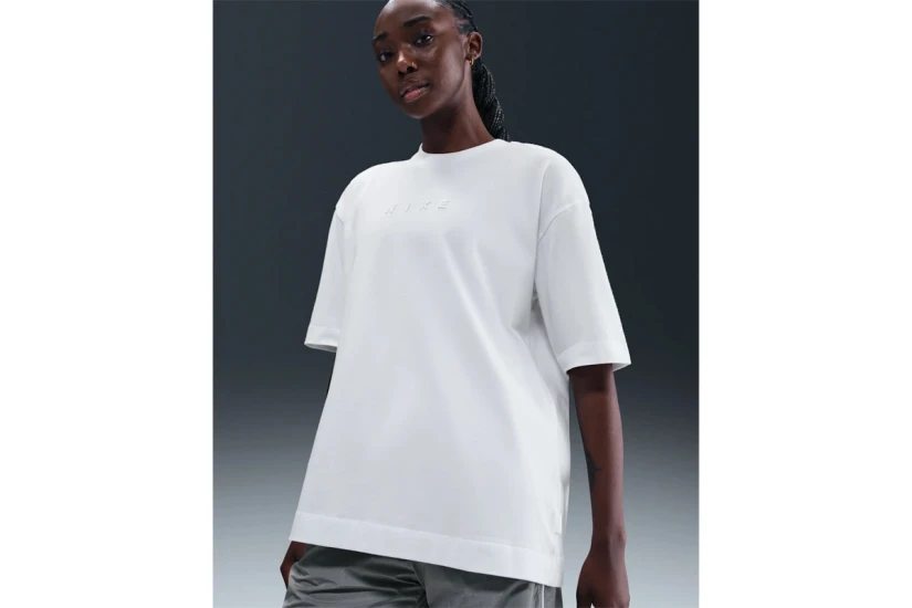 Nike Sportswear Oversized Γυναικείο Κοντομάνικο T-Shirt Λευκό