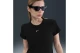 Nike Sportswear Tight Ribbed Γυναικείο Κοντομάνικο T-Shirt Μαύρο