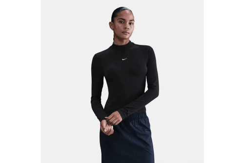 Nike Sportswear Chill Knit Μπλούζα Με Ψηλό Λαιμό Γυναικεία (HV5027 011)