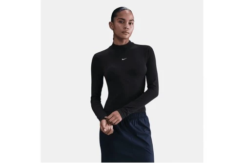 Nike Sportswear Chill Knit Μπλούζα Με Ψηλό Λαιμό Γυναικεία (HV5027 011)