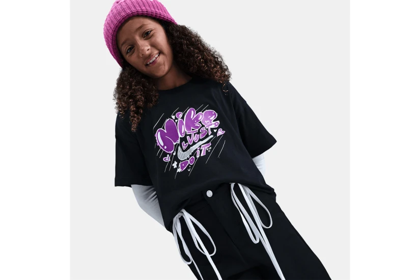 Nike Sportswear Παιδικό Κοντομάνικο T-Shirt Μαύρο